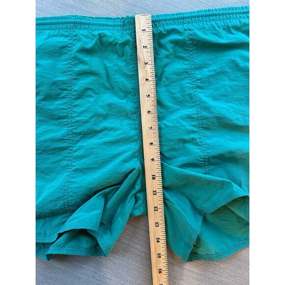 Vintage Men’s Nike Swim Athleisure Shorts 80’s 90’s Teal Lined L - Picture 7 of 7